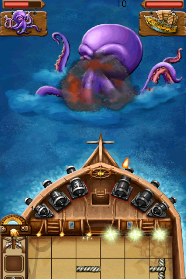 烧绳子之幽灵海盗船