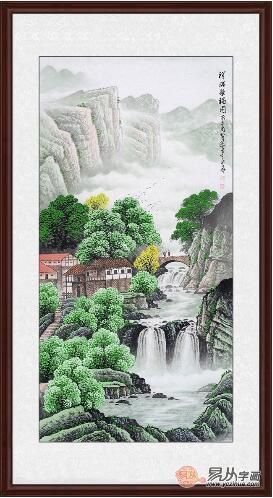 李林宏最新力作四尺竖幅作品《祥瑞聚福图》作品来源:易从网