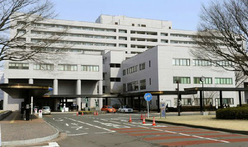 日本福岛县医科大学附属医院外景 新华社发