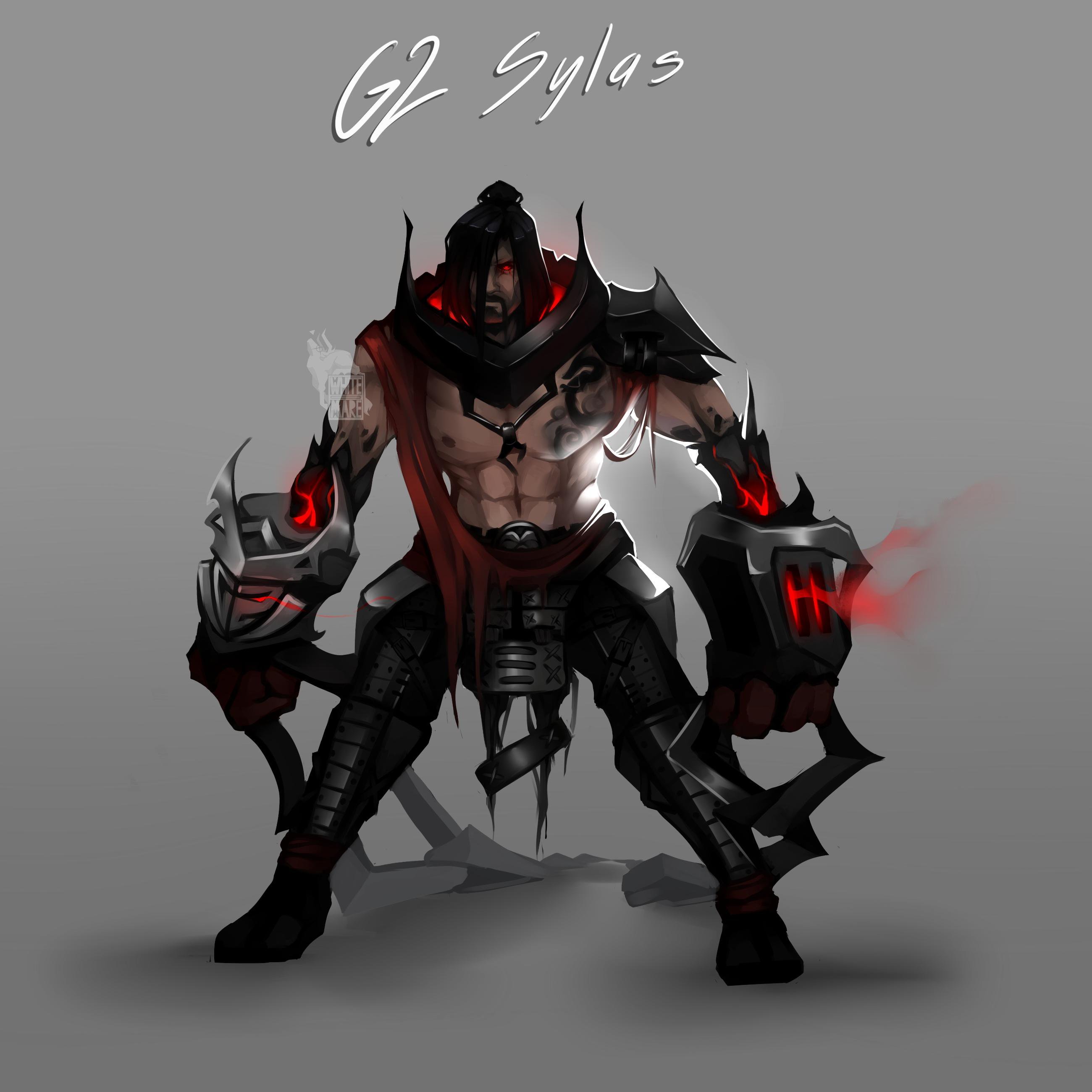 外服网友自制g2冠军皮肤塞拉斯