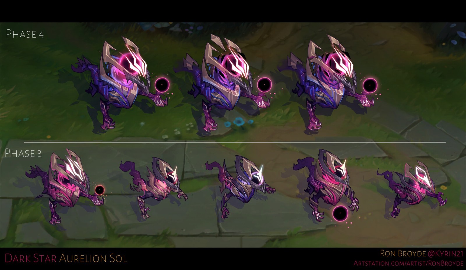 外国网友原创皮肤鉴赏死兆星龙王